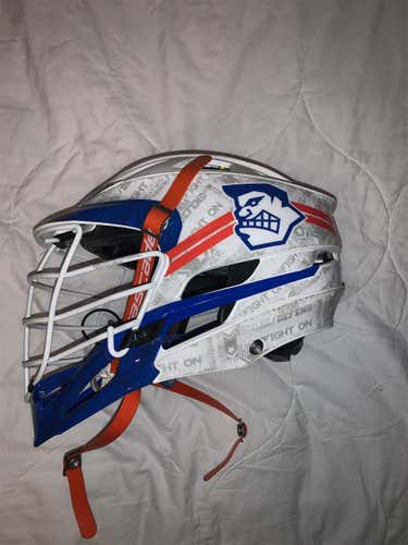 White Youth Player R Helmet