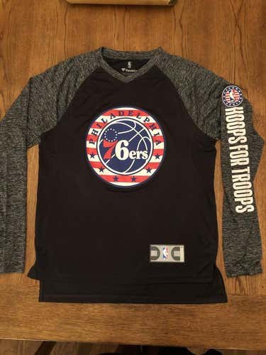 Philadelphia 76ers dri fit medium shirt