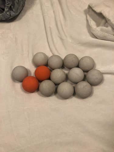 13 Non Greasy Lacrosse Balls