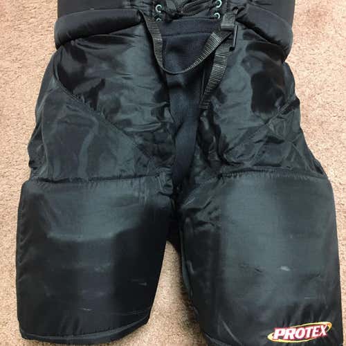 Black Senior Large  Hockey Pants Pro Stock