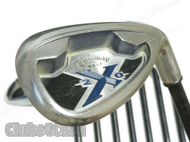 Callaway X20 Irons Graphite Regular Flex 4-P+Sw  #37606