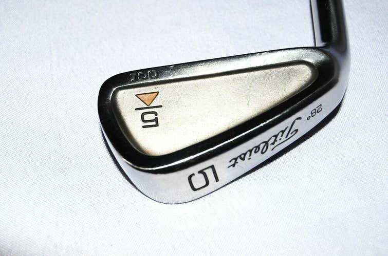 5 IRON TITLEIST DCI LH 37.25" STEEL STIFF NEW GRIP