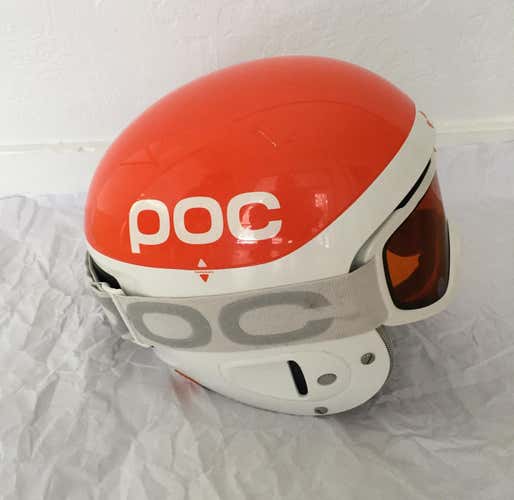 Orange Kid's Extra Small / Small POC Skull Comp Helmet