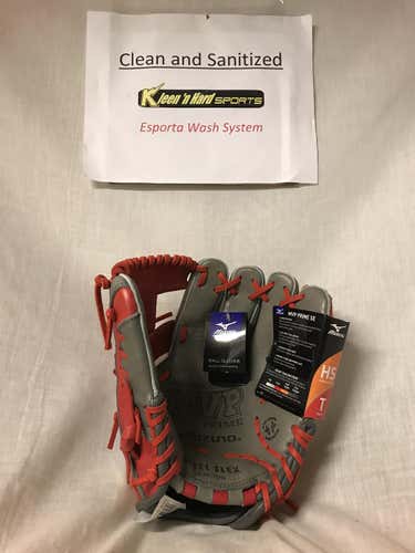 New Mizuno MVP Prime Grey-Red GMVP1154PSE4 Size-Glove 11.5" Throws Right Glove