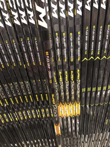 New Senior CCM Right Handed Super Tacks AS1 Hockey Stick. p29. 85 flex.