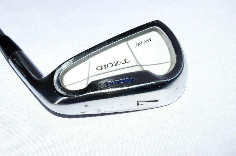 7 IRON MIZUNO T-ZOID MX-20 RH 36.75" STEEL STIFF NEW GRIP