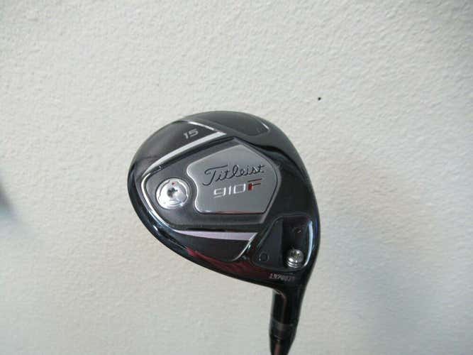NICE CLEAN TITLEIST 910 F FAIRWAY WOOD # 3 15* DIAMANA Kai'li 75g REG FLEX W HC