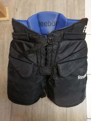 Like New! Black Senior Extra Large Reebok HPG PRO Hockey Goalie Pants Pro Stock
