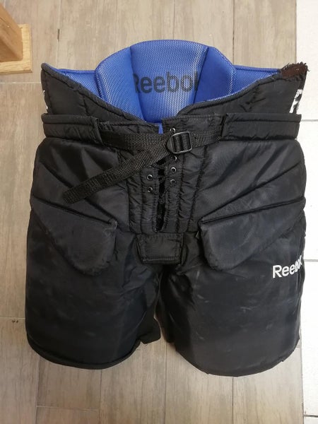 Like New! Black Senior Extra Large Reebok HPG PRO Hockey Goalie Pants Pro Stock