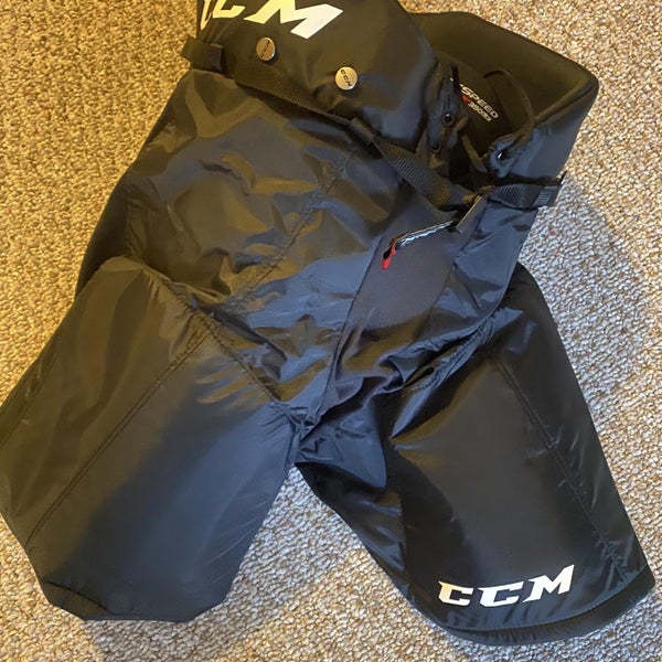 Black Senior Medium JetSpeed FT350 Hockey Pants