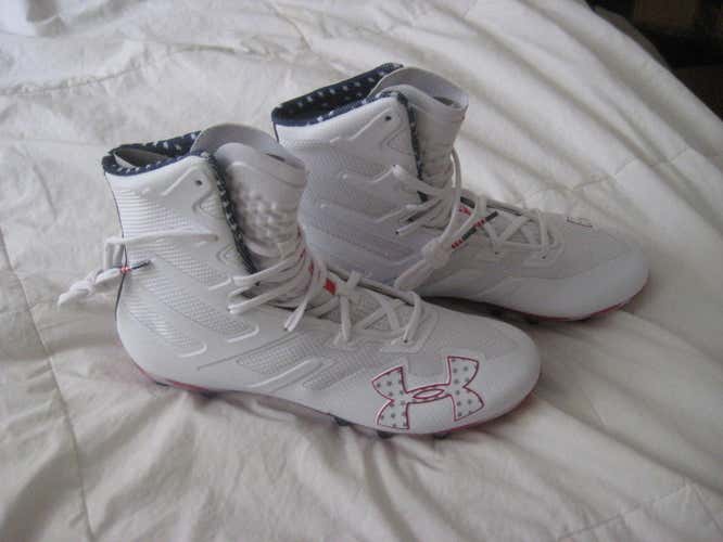 Under Armour All America lacrosse team cleats Highlight NEW sz 10