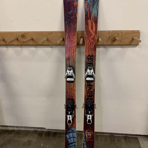 Men's 2016 Enforcer 100 Skis With Bindings Max Din 13