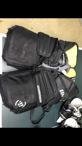 Black Intermediate Large Ritual X Hockey Goalie Pants