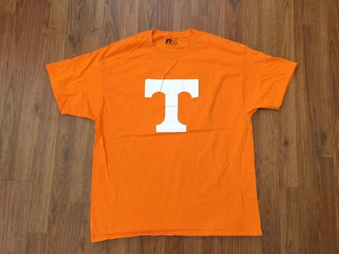 Tennessee Volunteers NCAA SUPER AWESOME Orange Russell Athletic Size XL T Shirt!