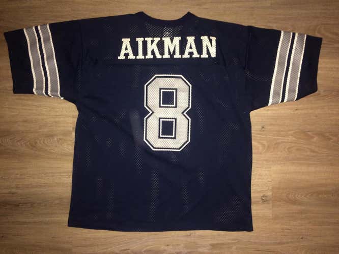 (Large) Vintage Dallas Cowboys/HOF Troy Aikman #8