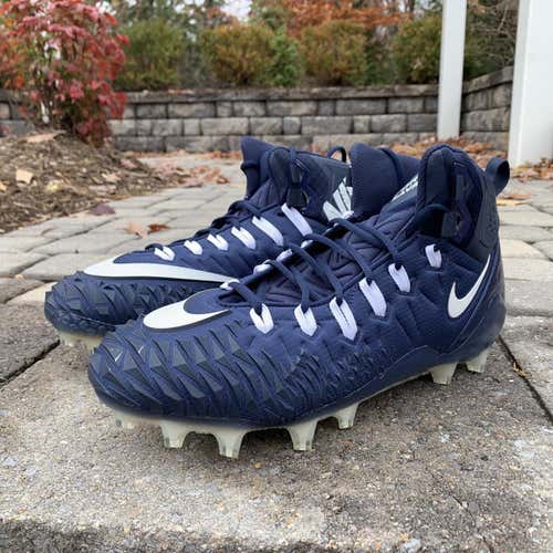 Brand new Nike for Force Savage navy blue and white size 14