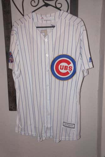 Javier Baez Large Adult Jersey Chicago Cubs World Series
