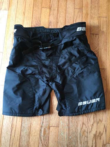 Black Senior Medium Bauer Supreme S190 Pant Shell