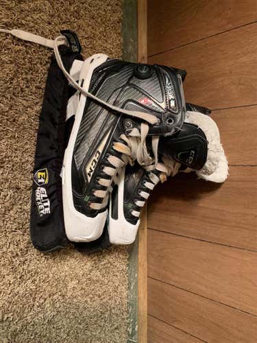 RibCor 44K Hockey Goalie Skates EE (Extra Wide)  Size 8