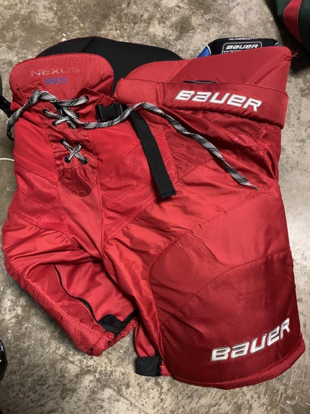 Red Senior Large Bauer Nexus 800 Hockey Pants