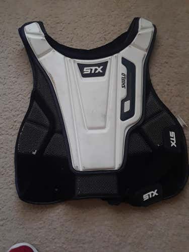 White Adult Large STX Shield pro Chest Protector