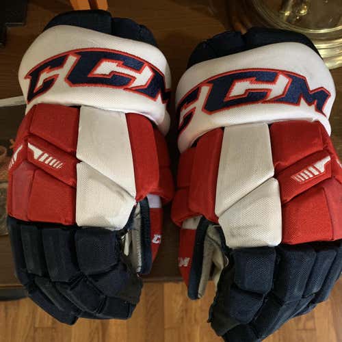 Washington Capitals HGTK Pro Stock Hockey Gloves 14”