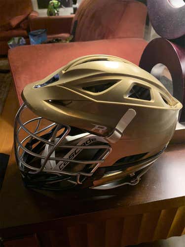 Gold Adult Player R Helmet