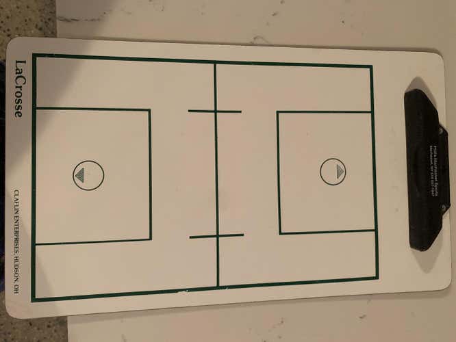 Lacrosse Field Dry Erase Board