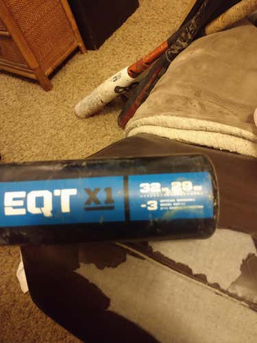 Adidas EQT X1 32/29 BBCOR High School/College Bat (-3) 29 oz 32"