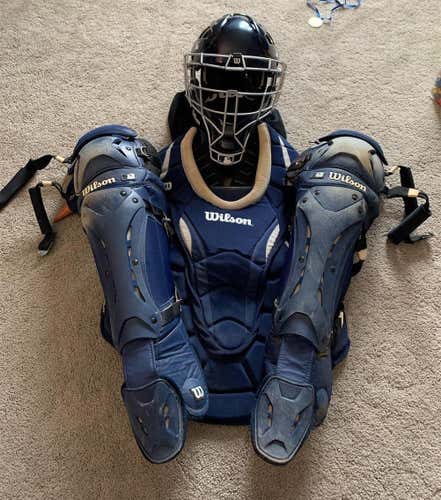 Adult Wilson Pro Stock Catcher's Set