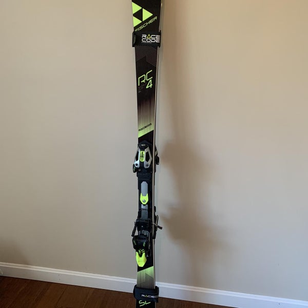 Women's 2017 RC4 World Cup SL Skis With Bindings Max Din 17