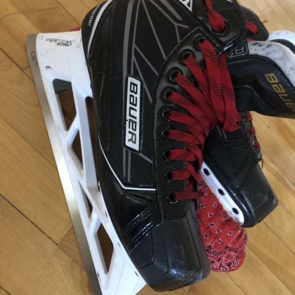 Senior Supreme S170 Hockey Goalie Skates D&R (Regular) Size 8.5