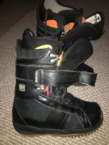 Men's 8.0 (Women's 9.0) Burton Freestyle Snowboard Boots Adjustable Flex