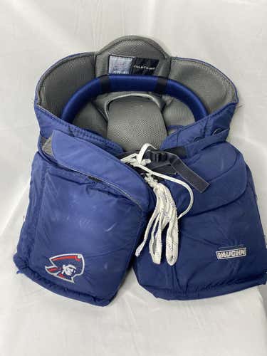 Used Blue Senior Medium Vaughn Pro Hockey Goalie Pants - 9996