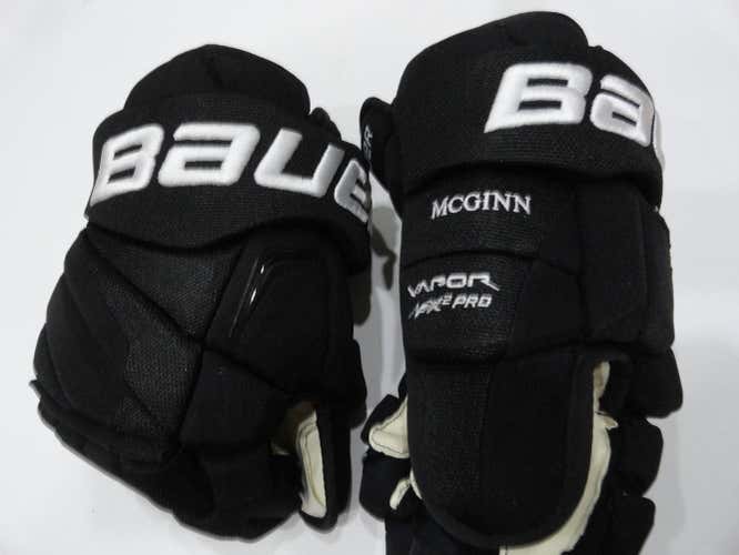 New Bauer Vapor APX2 Pro Gloves Senior Pro Stock 14"JAMIE MCGINN AVALANCHE