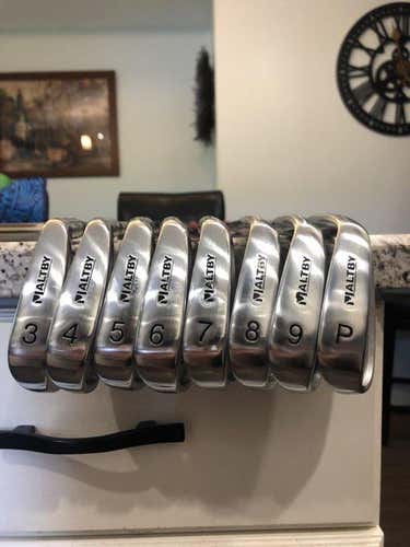 New Men's Right Handed Iron Set Stiff Flex Steel Shaft