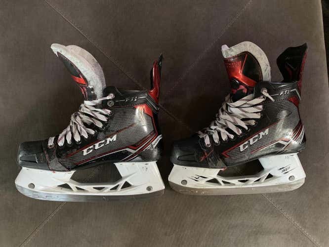 Senior CCM JetSpeed FT1 Hockey Skates D&R (Regular) Size 8.5