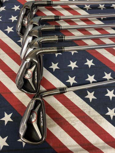 Men's TaylorMade RH Burner Iron Set (5i-9i/PW/AW) Regular Flex Steel Shaft- 141042