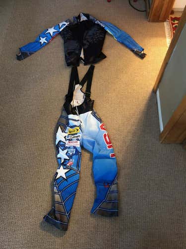 Men's Large Spyder Two Piece Slalom Suit