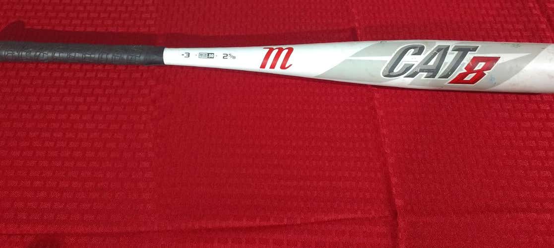 High School/College BBCOR Certified Marucci Alloy CAT 8 Bat (-3) 28 oz 31"