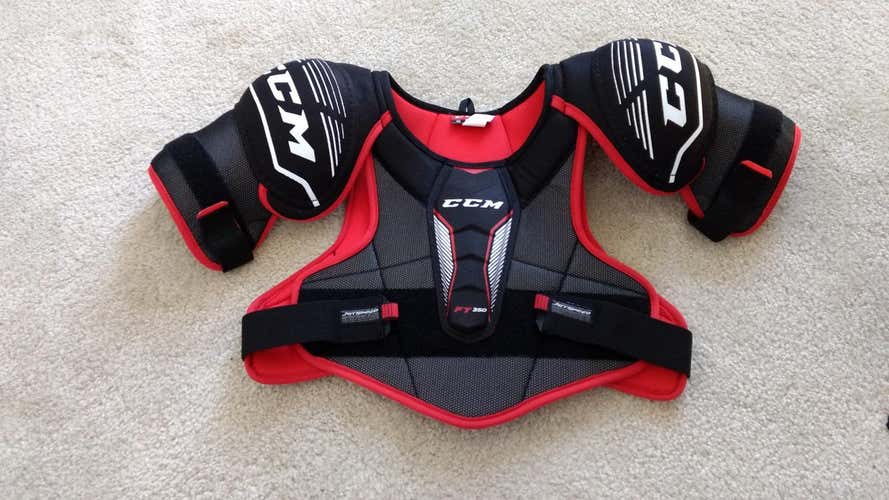 Senior Large CCM JetSpeed FT350 Shoulder Pads