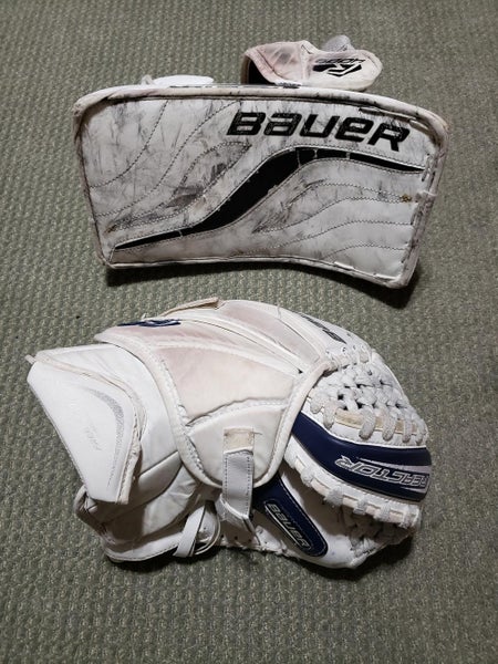 Senior Bauer Regular Reactor 4000 Glove & Blocker