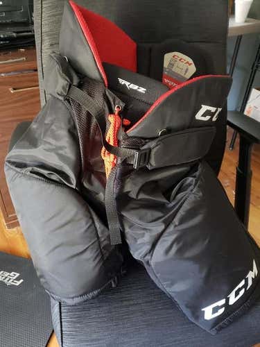 Black Senior Extra Large CCM RBZ Hockey Pants