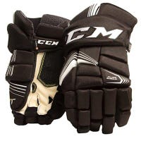 Black New JR CCM Tacks 7092 Gloves 11"