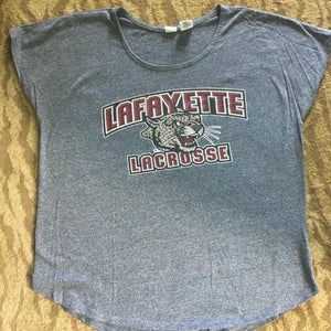 ArtisaNony T Shirt Gray Medium - Lafayette Lacrosse