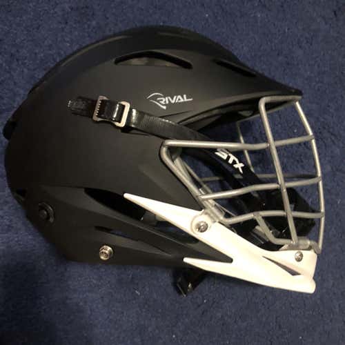Black Adult Player Rival Helmet