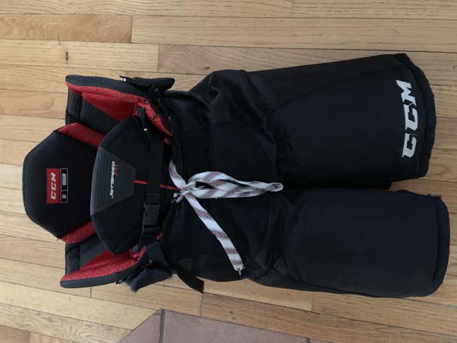 Black Senior Medium CCM JetSpeed FT1 Hockey Pants