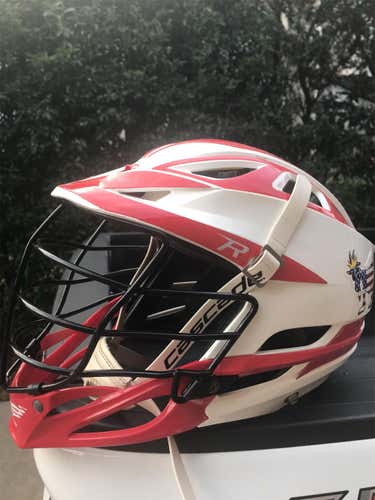 White Adult R Helmet