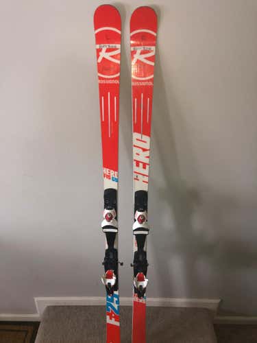 Women's Rossignol Racing Hero FIS GS Pro Skis WITH BINDINGS Max Din 15