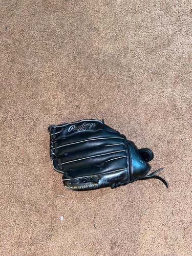 Black  Right Handed Baseball Glove 11"